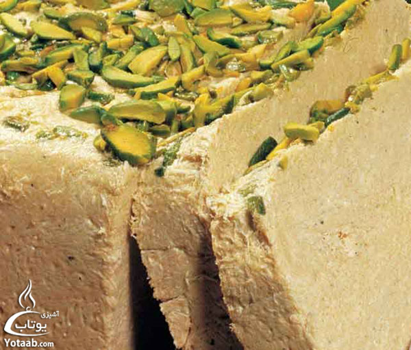 حلوا ارده شکری خانگی
