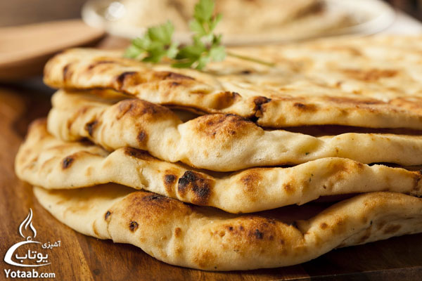 نان خانگی مغزدار